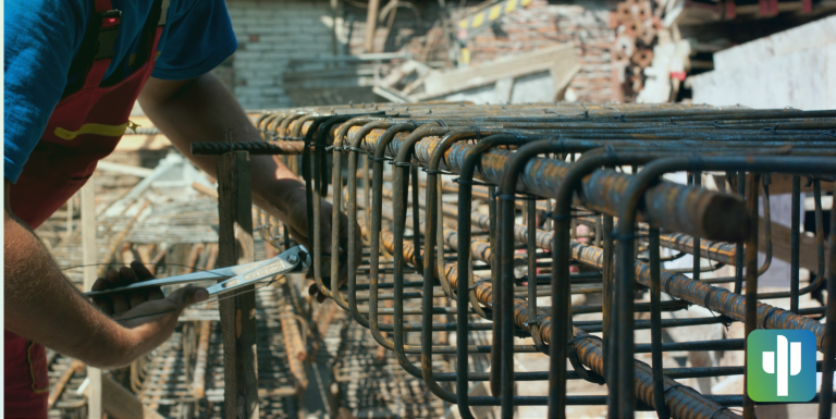 Construction site management software for rebar workers